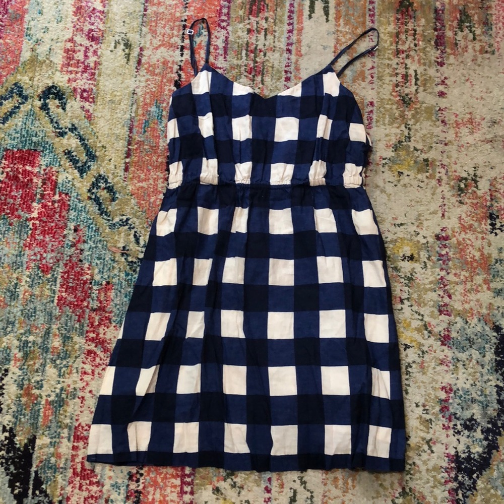 Gap plaid dress.